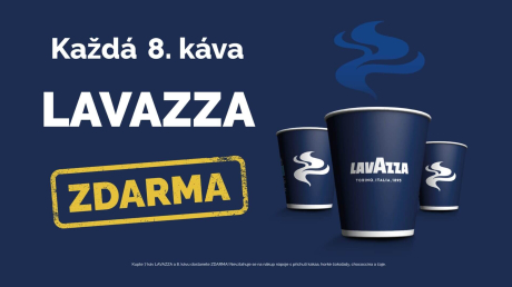 Každá 8. káva Lavazza zdarma